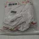 Women Floral Corset Dress, Boho Summer Spaghetti Straps Square Neck Casual Midi Dress Flowy Slit Bustier Dresses (X-Large, White+pink Floral)