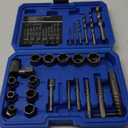 Kodilin 6pcs M35 Cobalt Stubby Drill Bit Set for Stainless Steel & Hard Metals, with 1/4" Hex Shank for Quick Chucks & Impact Drivers, SAE Sizes 3/32"-1/8"-3/16"-1/4"-5/16" in Storage Case