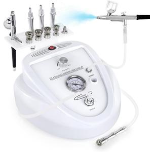 Upgraded 2 IN1 Diamond Microdermabrasion Machine, Beauty Star Professional Diamond Dermabrasion Facial Devices System at Home, Face Pore Cleansing Tool(65-68cmHg Vcuum Suction)