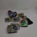 8 Pcs Inflatable Radio Boombox Retro Inflatable Mobile Phone Rock Inflatable Guitar Toy Set,Blow up Props for 80s 90s Party Decorations,Hip Hop Theme Birthday Party Supplies