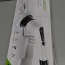 Leebein Electric Spin Scrubber, Cordless Cleaning Brush with 8 Replaceable Brush Heads, Tub and Floor Tile 360 Power Scrubber Dual Speed with Adjustable & Detachable Handle for Bathroom Kitchen Car (White)