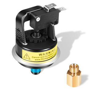 R0013200 2PSI Air Pressure Switch for Jandy/Zodiac/Teledyne Laars LXi LRZ Pool Heater Pressure Switch R0013200 2PSI Air Pressure Switch for Jandy/Zodiac/Teledyne Laars LXi LRZ Pool Heater Pressure Switch