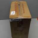 6Pack Pantry Organizers and Storage,Clear Stackable Kitchen Storage Organizer,Foods Organizer Bins with Handles, Easily Assemble for Bathroom, Kitchen, Refrigerator, Pantry, Cabinet, Closet (3 Medium + 3 Large)