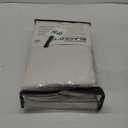 100% Blackout Shield Linen Blackout Curtains for Bedroom 108 Inches Long, Back Tab/Rod Pocket Living Room Drapes, Thermal Insulated Blackout Curtains 2 Panels Set, 50" W x 108" L,Cream