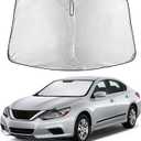 EcoNour Windshield Sunshade Compatible for Nissan Altima 2013-2016 2017 2018, Sun Visor for Front Windshield & Window Sun Shade Cover, UV Heat Blocker & Protector, Car Accessories