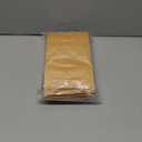 FireKylin 100 Pcs Resealable bags,5.5" x 7.9" Stand Up Paper Bags with Matte Window, Zipper Food Storage Bags for Packaging Products, Reusable, Sealable (Brown)