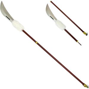 JJK Cursed Tools Playful Cloud Three Section Cudgel Inverted Spear of Heaven Anime Toji Foam Sword Weapon Model for Cosplay Halloween, Compact