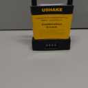 USHAKE Bike Combination U Lock, Heavy Duty Bike Combination U Lock Paddle Lock for Bicycle Electric Scooter Motorcycles Metal Fence Gate Anti Theft