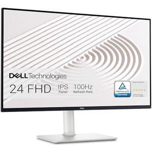 Dell S2425HS Monitor - 23.8 Inch, FHD (1920x1080) Display, 100Hz Refresh Rate 1500:1 Contrast Ratio, TÜV Rheinland Eye Comfort 4 Star, Integrated 2x5W Speaker, Height/Tilt/Swivel/Pivot - Ash White