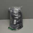 LEBENGURU Set of 2 Upgraded Wedding Arch Cover, Black Spandex Fitted Arch Backdrop Cover, Round Top Chiara Stand Covers for Birthday Party Baby Shower Banquet Balloon Dcor (6FT,7.2ft)