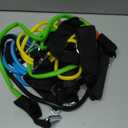 Fitvids Resistance Loop Bands Set - 5-Level Exercise Bands for Home Fitness, Physical Therapy & Strength Training (10-50lbs)