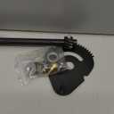 938-05078 Steering Rod Shaft & 617-04094 Steering Gear Kit, Contain 941-0656A Gear Bushing & 948-0389 Steering Rod Cap Washer and Screw, Compatible with MTD, Troy-Bilt, Cub Cadet, Craftsman Lawn Mower