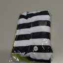 Black Striped Dog Suit wit Green Wig Scientist Dog Costume Pet Costume Cosplay Clothes Outfit Accessories Party Favors (Small, Striped Clothes with Wig)