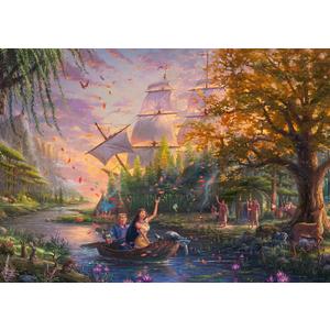 Schmidt | Thomas Kinkade: Disney Pocahontas Puzzle - 1000pc | Puzzle | Ages 12+ | 1 Players