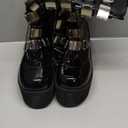 IXU Women's Faux Fur Boot Furry Fluffy Round Toe Suede Snow Winter Women Boots Comfy Plush Warm Short Outdoor Indoor Flat Shoes Mid-Calf Boots 42