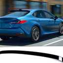 Rear Window Roof Spoiler Visor Wing Compatible with Toyota Camry LE/SE/XLE/XSE/Hybrid 2018 2019 2020 2021 2022 2023 2024 2025 Gloss Black Top Wing Lip Exterior Accessories