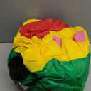 [Pop Up and Down] 5.7 Ft Easter Inflatable Bunny Broke Out of Colorful Easter Eggs, Blow Up Rabbit Decorations Outdoor with Built-in LED Easter Party Decor Yard Garden Lawn Indoor Outdoor Home