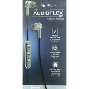 Helix Silver Audioflex SE Bluetooth Earbuds, One Size, ETHAUDSESV