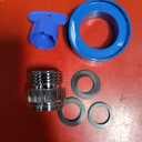 Faucet Adapter Kit with Aerator, Faucet to Garden Hose Adapter Brass Garden Hose Connector for Kitchen and Bathroom Sink Faucets