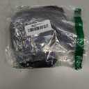 Touched by Nature Baby and Toddler Girl Organic Cotton Tights (4-6 Years, Lt. Pink Black)