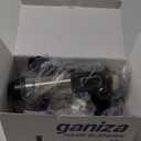 Ganiza Immersion Blender Handheld, 6 in 1 Hand Blender Stainless Steel Blade, 15 Speed Stick Blenders Electric, 800ml Mixing Beaker, 600ml Chopper, Whisk, Frother, Potato Masher (Black)