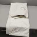 HPD Half Price Drapes Velvet Blackout Curtains/Drapes - 96 Inches Long 1 Panel Blackout Curtain Signature Pleated for Living Room & Bedroom - 25W X 96L, Off White