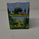 Squirrel Solar Lanterns Outdoor Waterproof Hanging Solar Lights Squirrel Gifts for Women Men Metal Decorative LED Lanterns for Yard, Patio, Lawn, Tabletop, Pathway, Landscape, Garden Decor