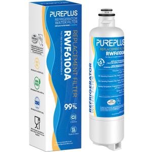 PUREPLUS BORPLFTR50 Replacement for Bosch 11025825 Ultra Clarity Pro Refrigerator Water Filter, Compatible with 12033030, 12028325,11025825, BORPLFTR55, WFC100MF, B36CT80SNS, B36CL80ENS, 1Pack