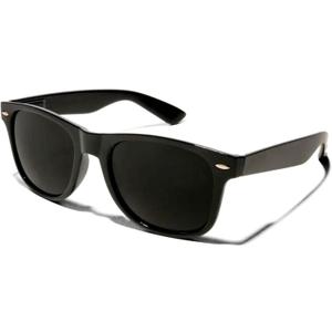 ShadyVEU Very Dark Category 4 Sunglasses for Light Sensitive Eyes UV400 Darkest Eyewear (Matte Black)