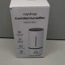 raydrop Cool Mist Humidifiers for Home Babies, 1.70 L Quiet and Small Ultrasonic Humidifier for Bedroom Nightstand, Space Saving, Auto Shut Off - (0.45 Gallon, US 110 V)