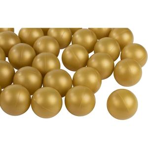 Plastic Gold Ping Pong Balls - Beer Pong & Table Tennis Accessory for Pingpong Play - DIY Crafts & Party Decor with Gold Balls - 50 Pack, 1.5 Inch