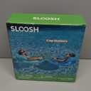SLOOSH Inflatable Pool Floats Adult,2 Pack Pool Chairs with Cup Holders,X-Large Blow up Floats Chair,Hammock Noodle Mat for Relaxing Summer Water Fun Swimming Party Beach