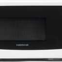 Farberware 0.7 Cu. Ft. Countertop Microwave Oven  700 Watts Power, Auto Cook Settings, Defrost, Easy Clean and Child Safety Lock - White