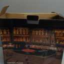 Vinyl Record Player Wireless Turntable with Built-in Speakers and USB Belt-Driven Vintage Phonograph Record Player 3 Speed for Entertainment and Home Decoration (Brown)