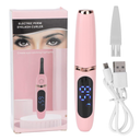 Heated Lash Curler,Abs Electric Eyelash Curler,Handheld USB Charging Intelligent Temperature Control Electric Heating Eyelash Curler,Long - Lasting Curling,with Anti - Scalding (Pink)