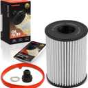 A-Premium 20K Miles Upgrated Protection Oil Filter Compatible with Hyundai & Kia Models - Sonata, Sorento, Santa Fe, Sportage, Tucson, K5, Santa Cruz