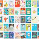 American Greetings Deluxe Kids Birthday Card Assortment, Bright and Cheerful Designs (40-Count)