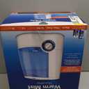 Vicks Warm Mist Humidifier FilterFree 1Gal Tank, Auto ShutOff, Night Light, VapoPad and VapoSteam Compatible (White)