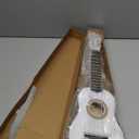 Kids Acoustic Guitar 21 Inch Guitar Acoustic for Beginners Children 6-String Wooden (White) Kids
