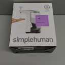 simplehuman 8 oz. Touch-Free Sensor Liquid Soap Pump Dispenser with Soap Sample, Brushed Nickel