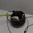 Halloween Decorations Indoor - Cauldron Halloween Decor with Magic Floating Potion Bottles and Diffuser, Black Plastic Witches Bowl Party Decoration for Spooky Vintage Home Kitchen Table