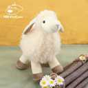 13.5" White/Cream Sheep Stuffed Animals for Boys and Girls,Soft and Adorable Lamb Plush Toys for Newborn Babies,Great Gifts on Birthday,Christmas,Baby Shower,Easter,Machine Washable