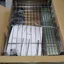 1250 lbs Steel Heavy Duty 5-Tier Utility Shelving Unit Steel Organizer Wire Rack for Home,Kitchen,Office,Chrome (13.7" D x 23.6" W x 62.4" H)