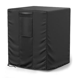 Mrrihand Central Air Conditioner Cover for Outside Units Waterproof Heavy Duty AC Unit for Outdoor Large AC Cover for Winter (24"X24"X30")