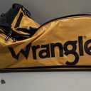 Wrangler Wesley Rolling Duffel Bag, Ambergold, Large 30-Inch