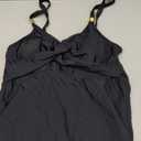 Surplice Underwire Tankini Top D-DDD Cups, Size -Large