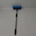 Carrand 93062 Deluxe Car Wash 10" Flow-Thru Wash Brush with 36-65" Extension Pole