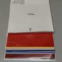 Threadart 40 Sheet Premium Self Adhesive Sign Vinyl Film Set - 12" x 12" Sheets | For Glass, Plastic, Metal | Use w/Cricut Silhouette Cutters | 2 Sheets Each of 20 Colors | Compares to Oracal 651