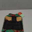 Kuoser Waterproof Dog Coat, Reversible Dog Jacket for Small Dogs, Adjustable Durable Doggie Winter Coat Warm Cozy Puppy Cold Weather Apparel from Small to Large Breed, Christmas Green S (Small (Pack of 1))