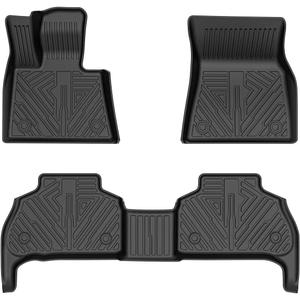 Mixsuper Floor Mats Fit for BMW X5 2019-2026 (Only for 5 Passenger, Not for 7 Seat), TPE All Weather Floor Liners 1st & 2nd Row Mat Set Accessories Durable Black